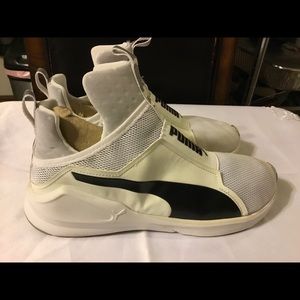 Women’s Fierce Core Puma White-Puma Black Size 10